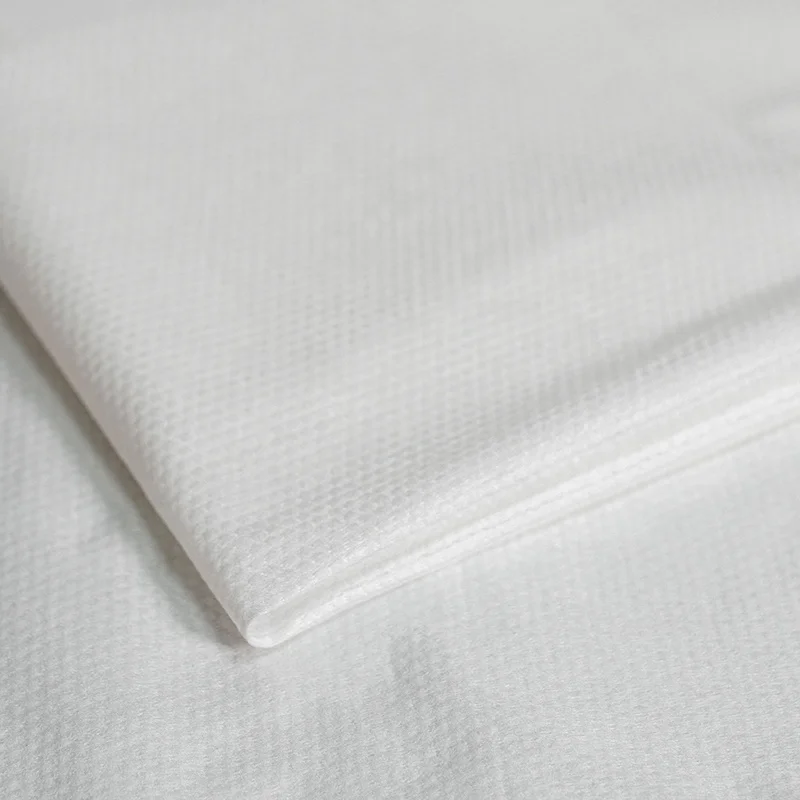 Home Textile Amazing Quality Spunlaced Plain Non-Woven Fabric Roll Fabric For Wet Face Towel China Spunlace Non-woven Fabric