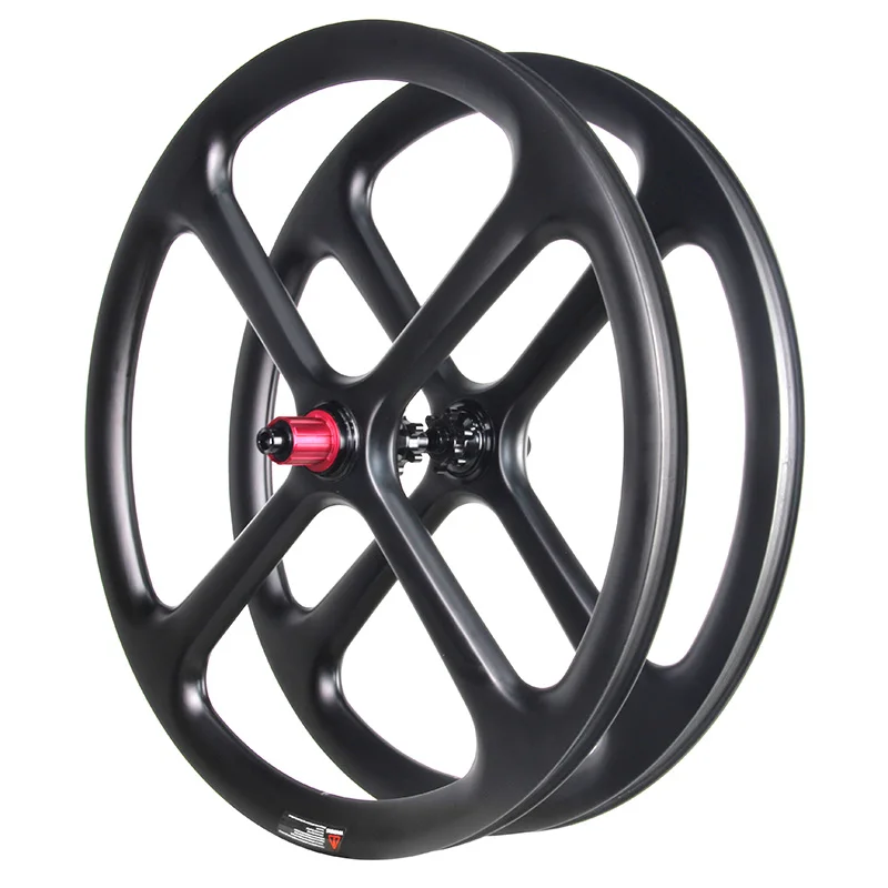 4-Spoke Wheels Carbon MTB with Chosen Hubs for 650B/27.5 Inch Mountain Bikes/E-bikes Customized Decal