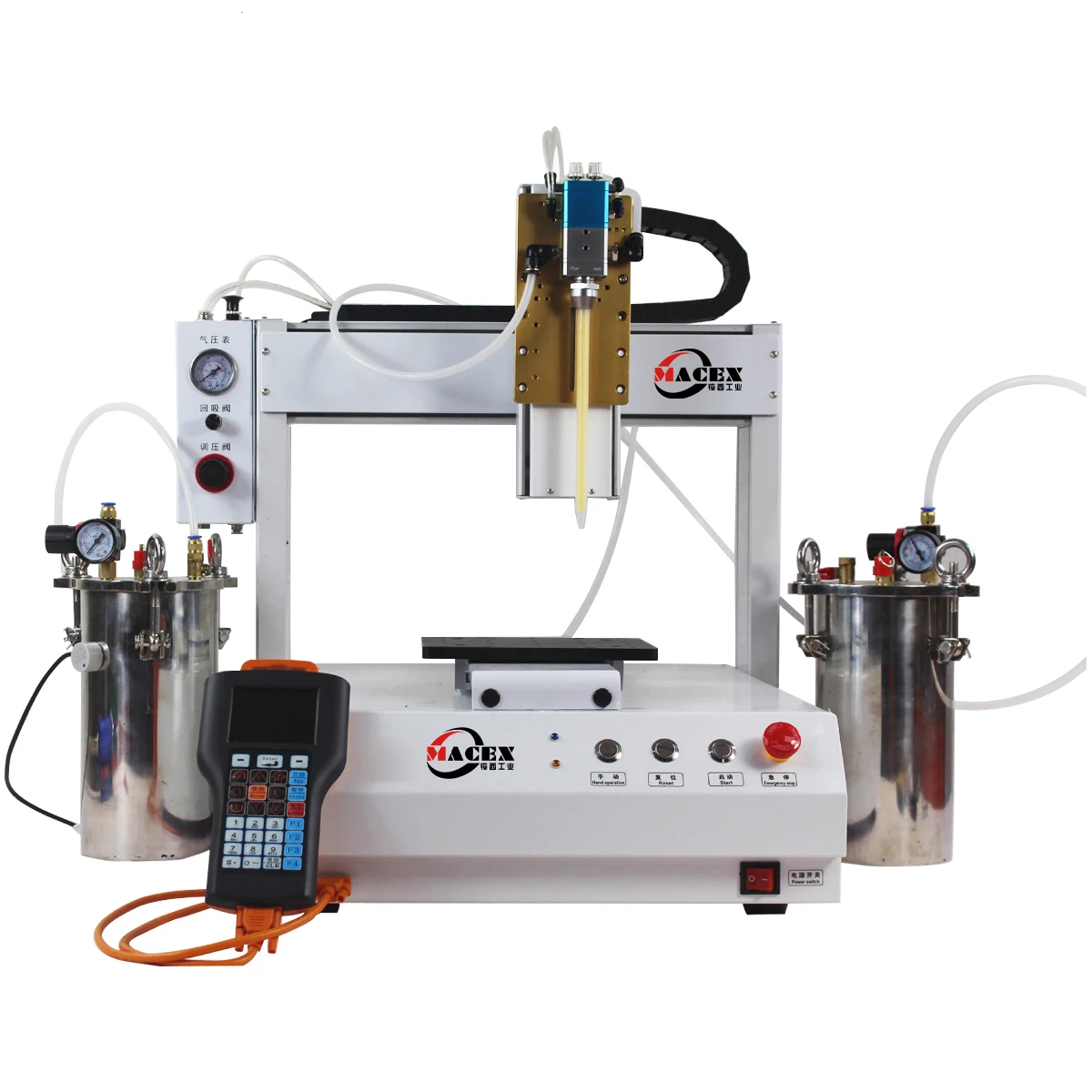 Automatic glue dispensing machine-Double Head Silica Gel Dispenser for PCB,LCD