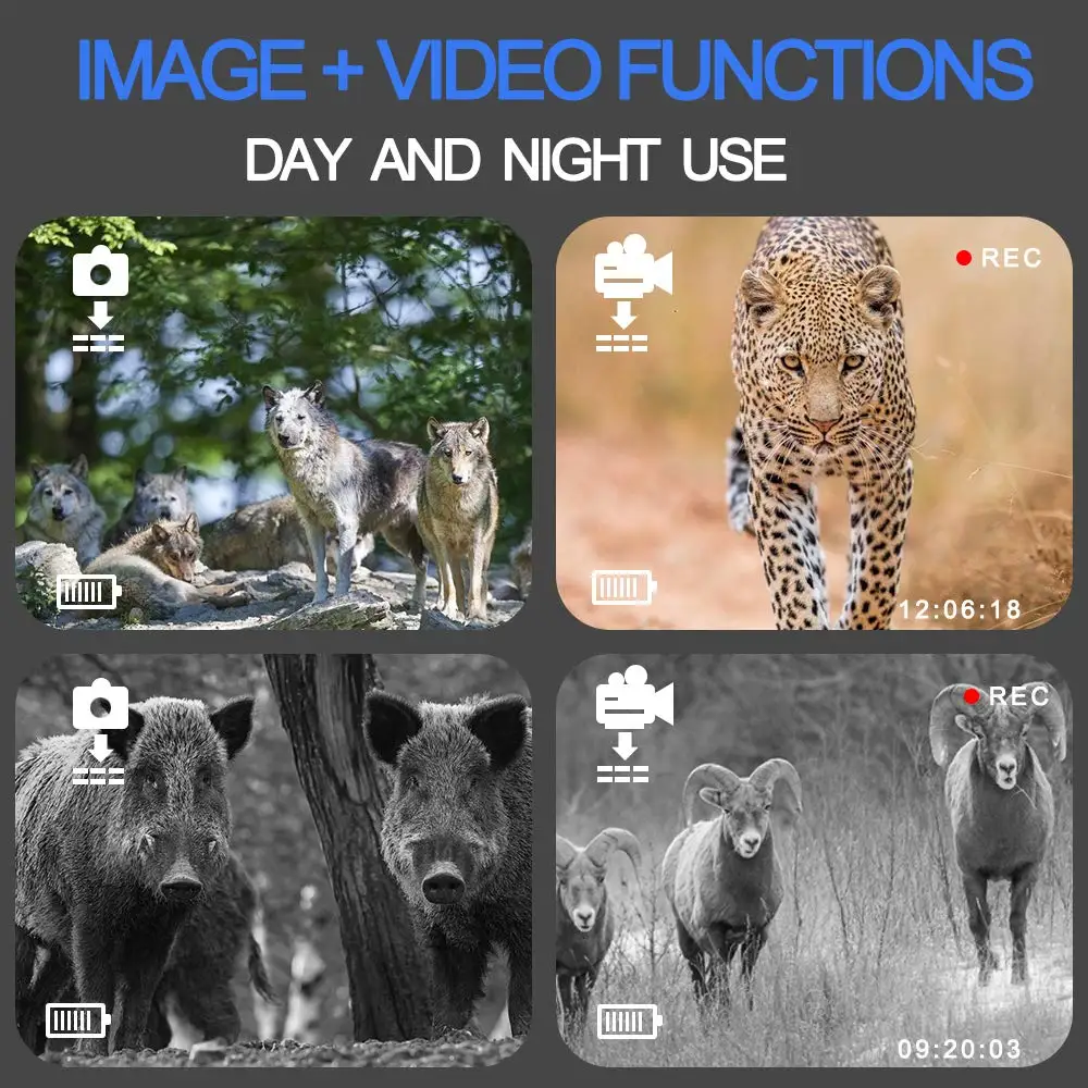 Night Vision Binocular  500M Night Vision Scope Outdoor Telescope for Track The Hunting