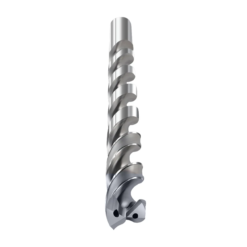 Customization Tungsten Carbide  16D  Internal Cooling Twist Drill Bits For Carbon Steel Cast Iron