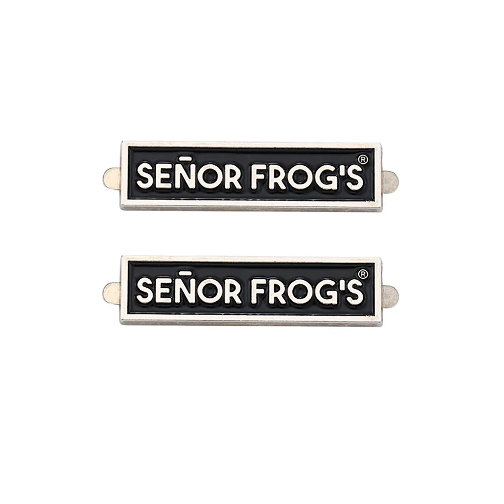 China Nameplate Manufacturer Laser Engravable Custom Stainless Steel Metal Magnetic Tag Badge Business Employee Name Logo Tag