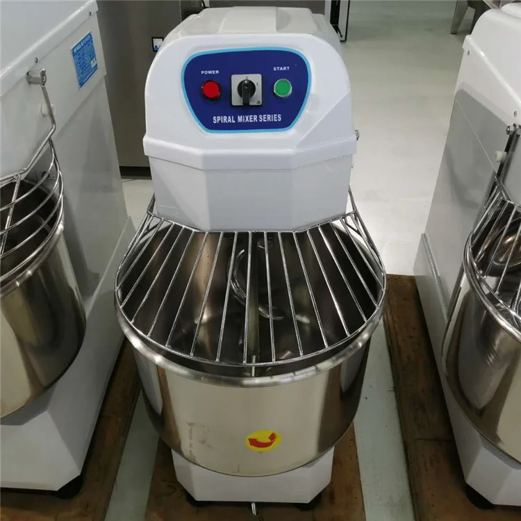 BAKEPRO 8/12/15/25kg commercial dough mixer frequency conversion double action double speed kneading horizontal dough mixer