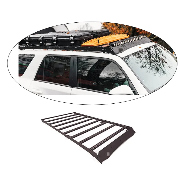 Aluminium 4x4 accessories pickup Luggage rack truck roof for toyota 4runner