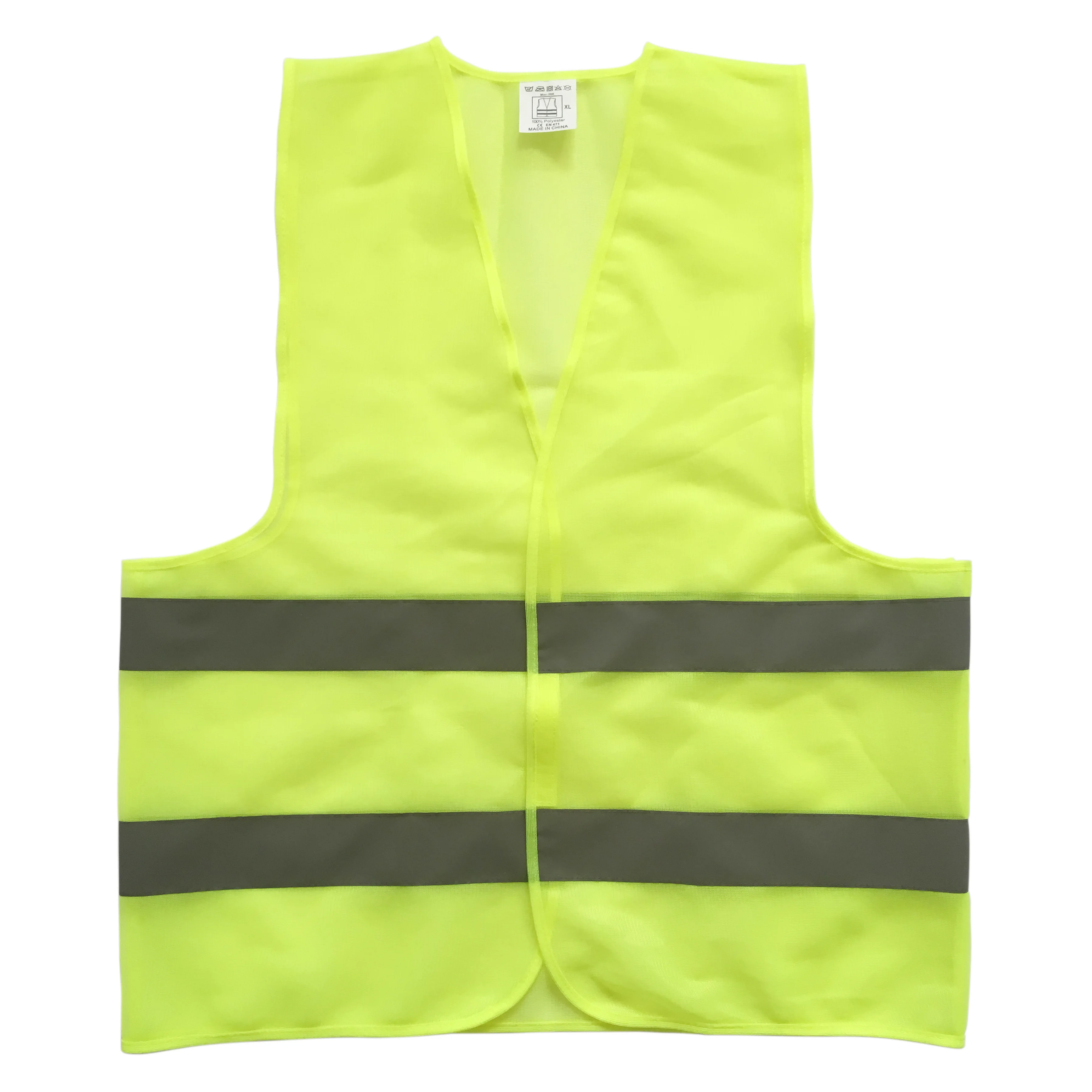 Engineer Safety Vest Factory hot selling 60gram two line ordinary tape cheap warning waistcoat reflective safety vest