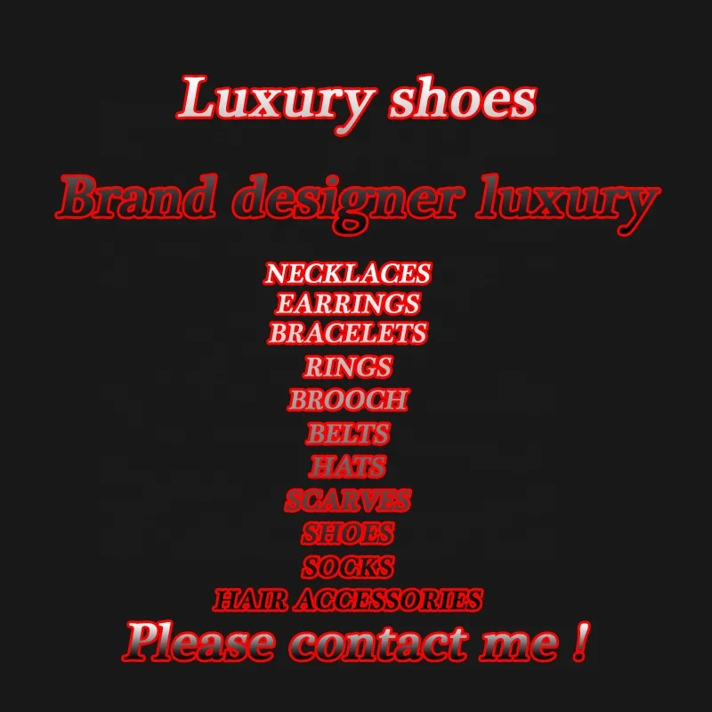 Famous popular brand designer luxury shoes fashion woman shirts branded clothes brand jewelry designer cc designer brooch