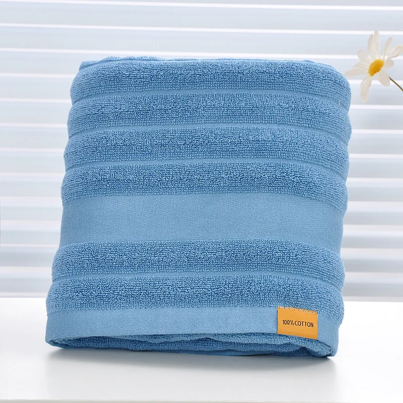 Hotel Embroidery logo towel set in gift box solid colors cotton bath towel