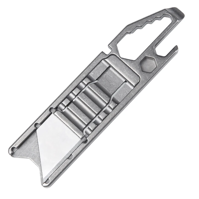 Outdoor edc gadget multi-function knife quick change blade new structure can be customized