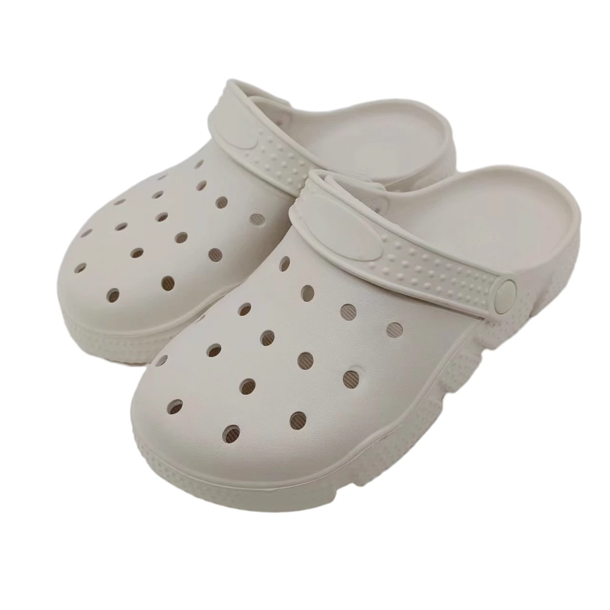 Wholesale Solid Color EVA Clogs Shoes Women Garden Shoes Breathable Beach Sandals Summer Slippers