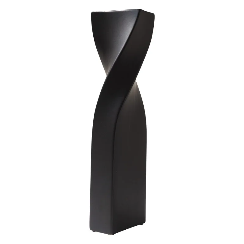 Nordic simple ceramic vase flower arrangement dried device home living room dining table decoration pieces