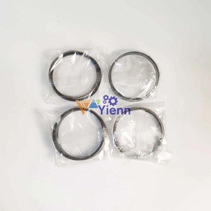 Комплект поршневых колец двигателя V1501 V1501DA для трактора Kubota L3001, запасные части для дизельного двигателя L345FW 15201-21110