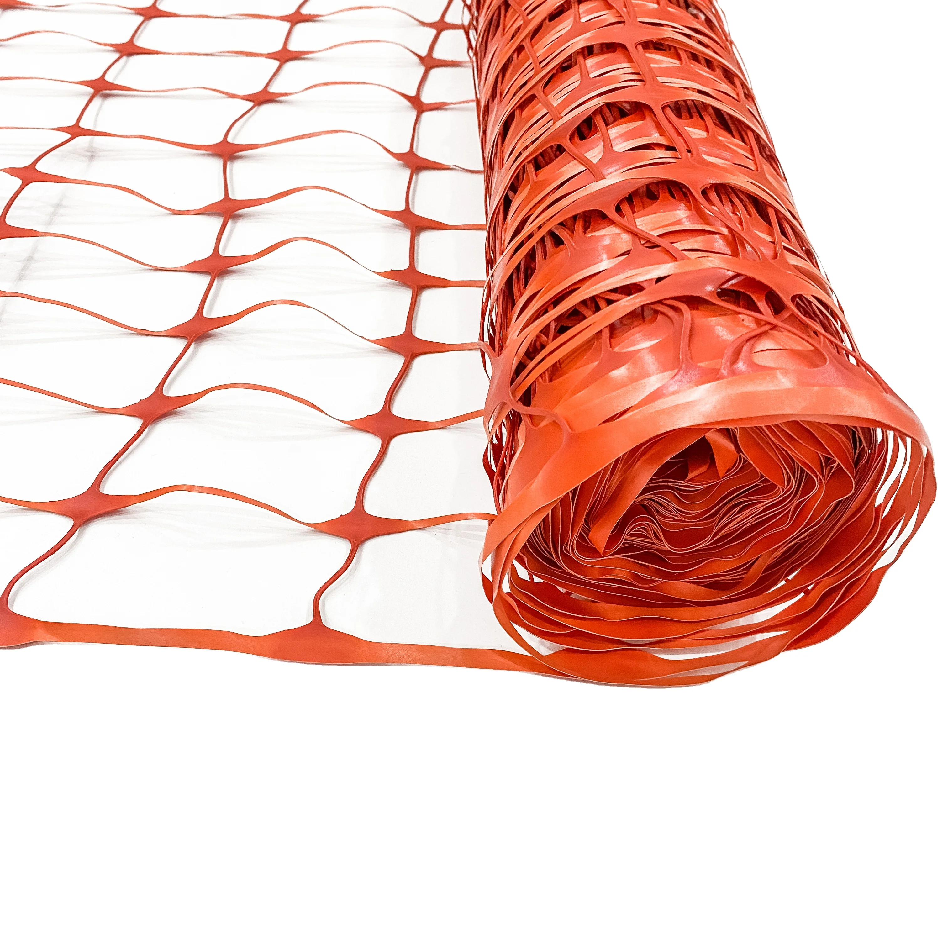 HDPE+UV Snow Fence Plastic Safety Fence 1X50M 40GSM Construction Net Mesh Orange Safety Fence