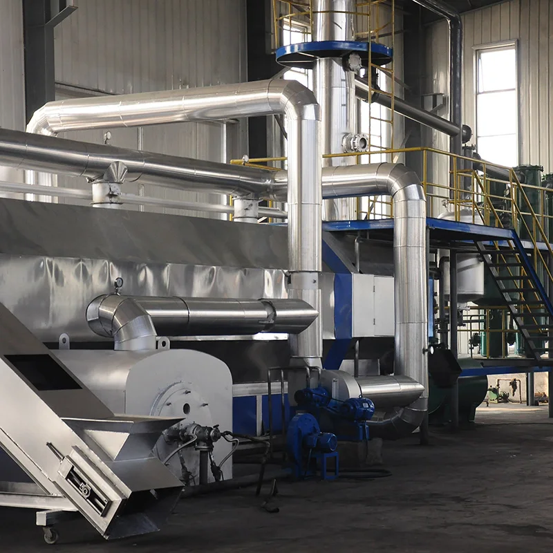 Direct Manufacturer Continuous Used Rubber Tyre Recycling Plant for Sale