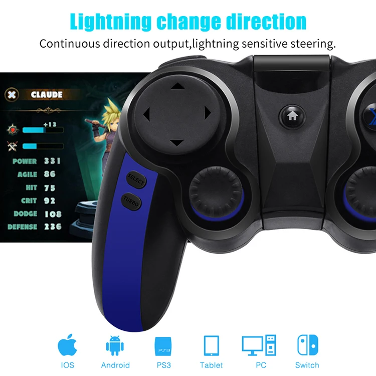 M8 Wireless Game Controller Color Joystick Trigger Joysticks Game Controllers Mobile Game Controller