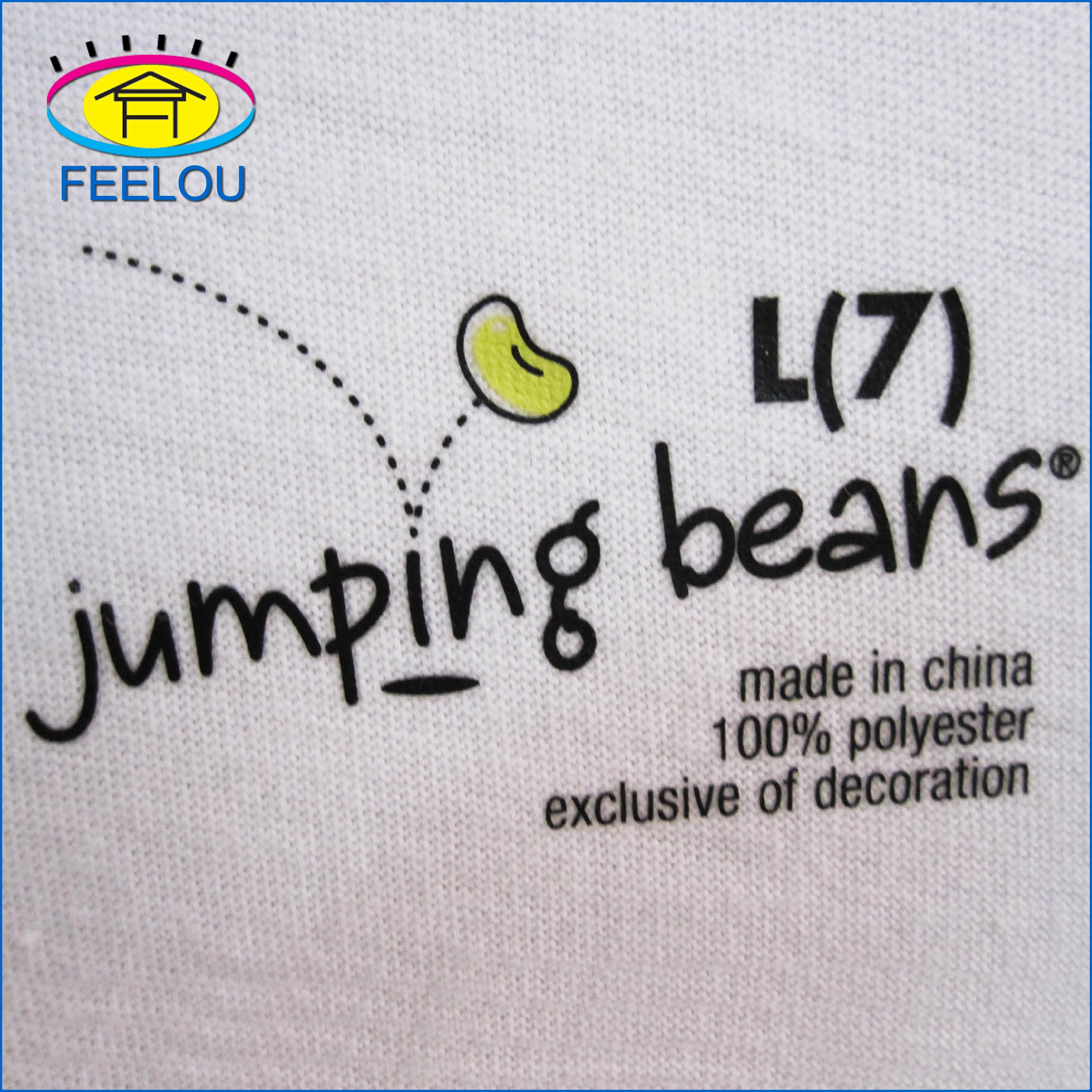 Good washable tagless heat transfer label for garment