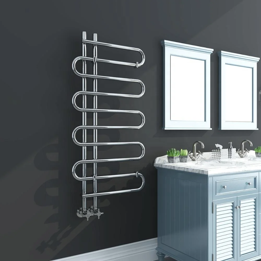 High quality OEM service SUN-D4 heated towel rail water designer radiator towel steel water towel rack