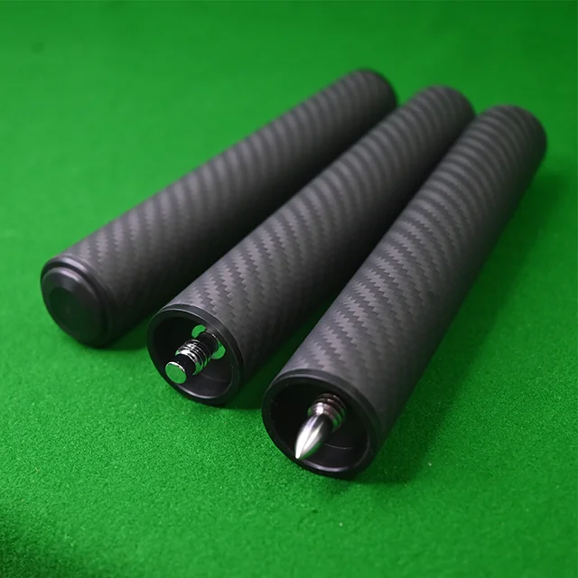 Carbon Cue Extension Carbon Fiber Billiard Accessories Pool Cues Extensions