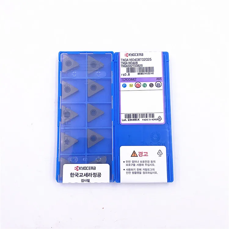  Оригинальный токарный инструмент kyocera TNGA160408T02025 A65