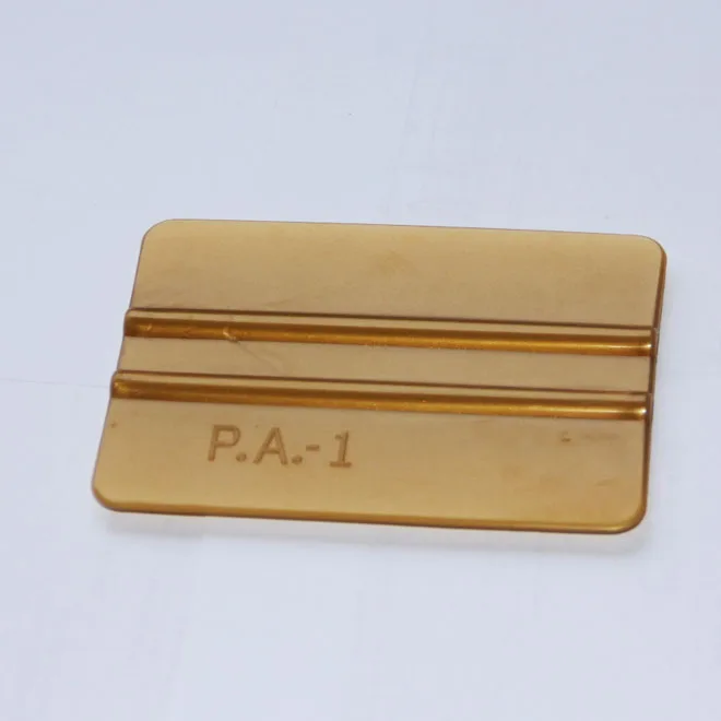 Blue Gold Window Tint Film Vinyl Sticker Install Squeegee Tools