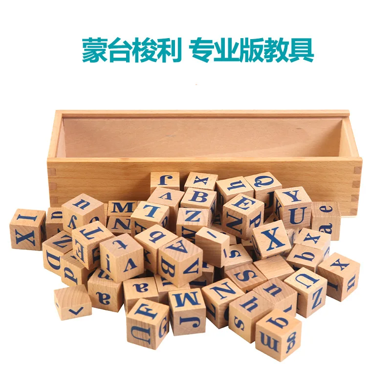 Kids act study materials toys 2022 educational toys learning teaching aids for children English letters structure practice kids