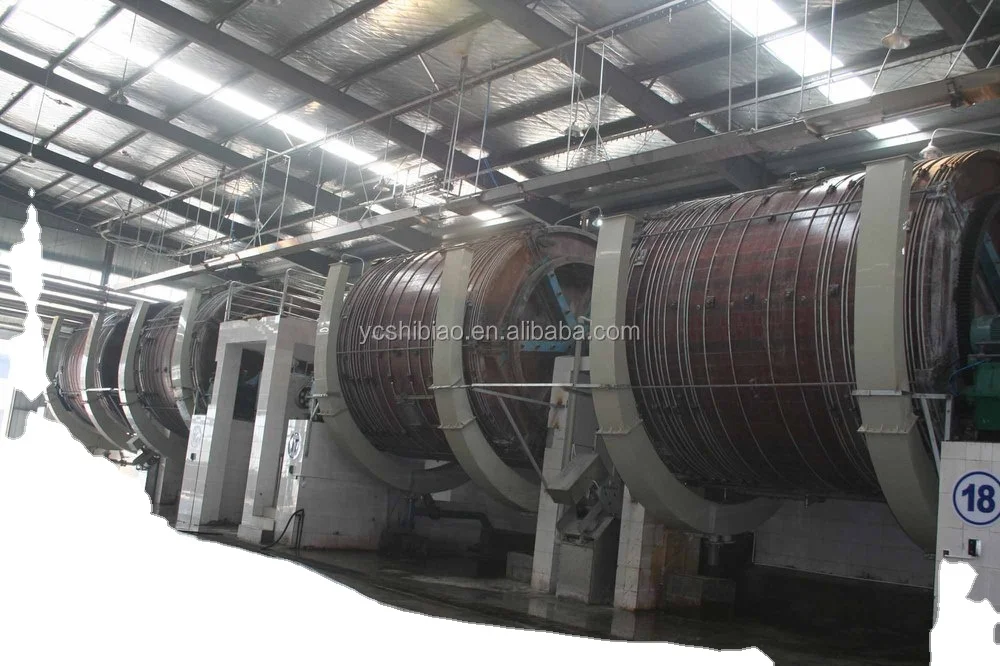 D4.2X4.5M leather overloading tanning wooden drum for beam house for wet blue hides