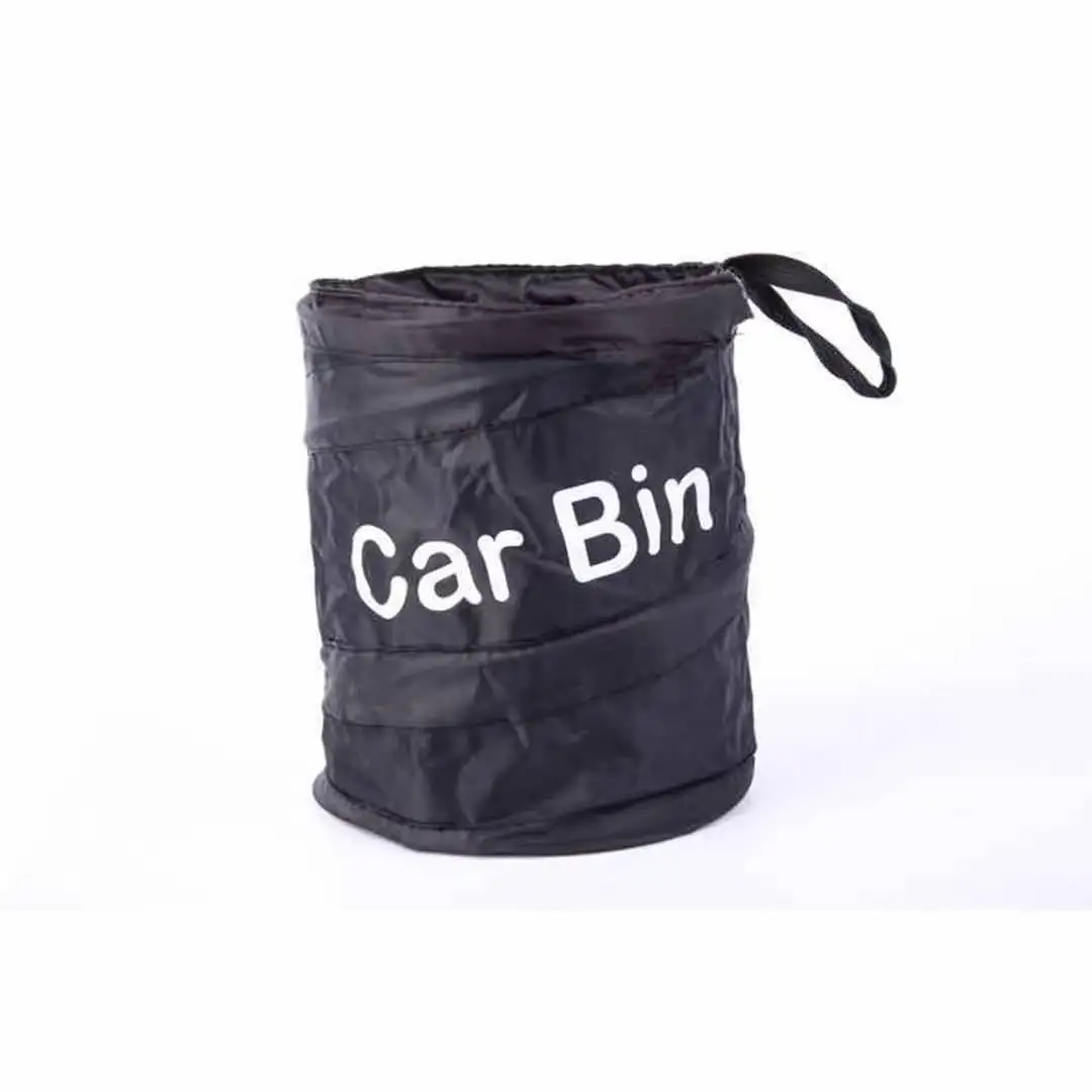 Best car trash can with lid  trash bin garbage can car trash bag hanging for headrest portable car accessories organizer