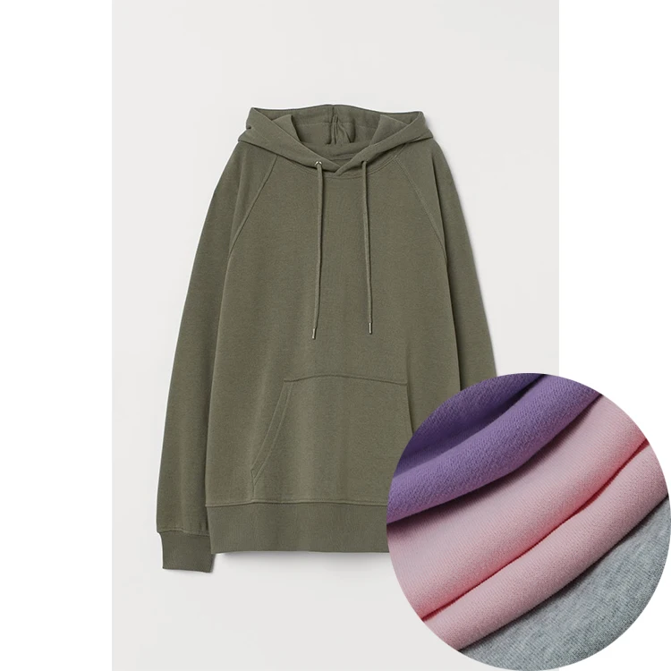 KF1123 91%poly 9%spandex 360gsm micro suede Knit Double Side Brushed One Side Anti Pilling Polar Fleece Fabric