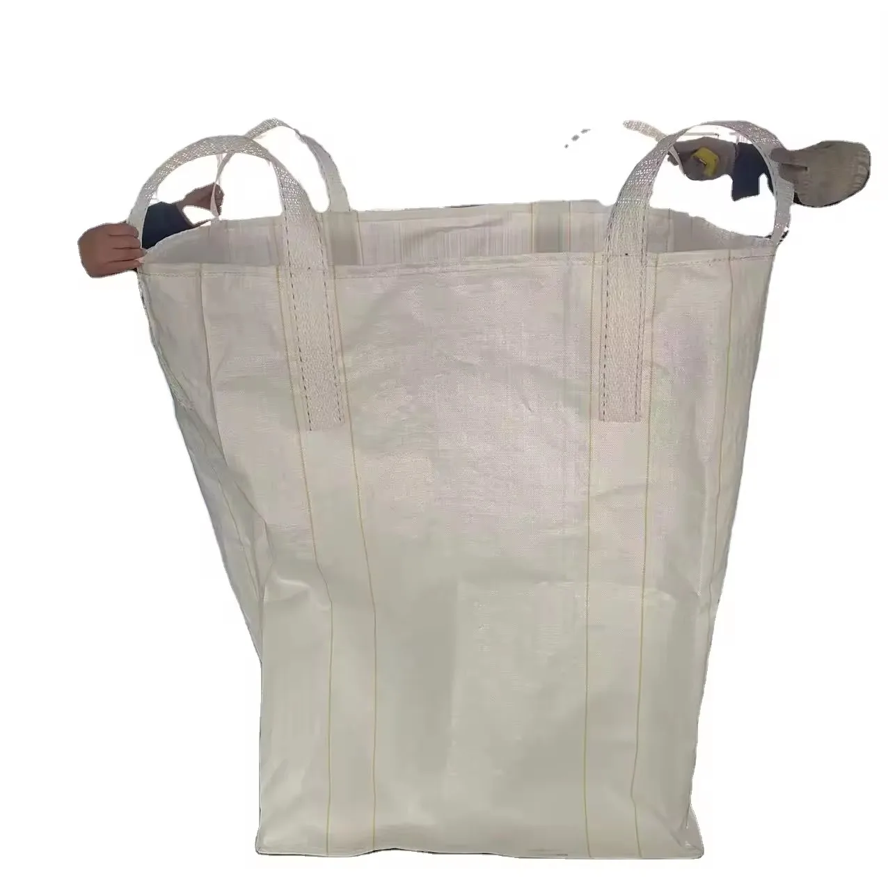 direct sales 1 ton Pp polypropylene Woven Tubular Fibc Bulk jumbo big agriculture rubble cement Bag 2 ton super sack
