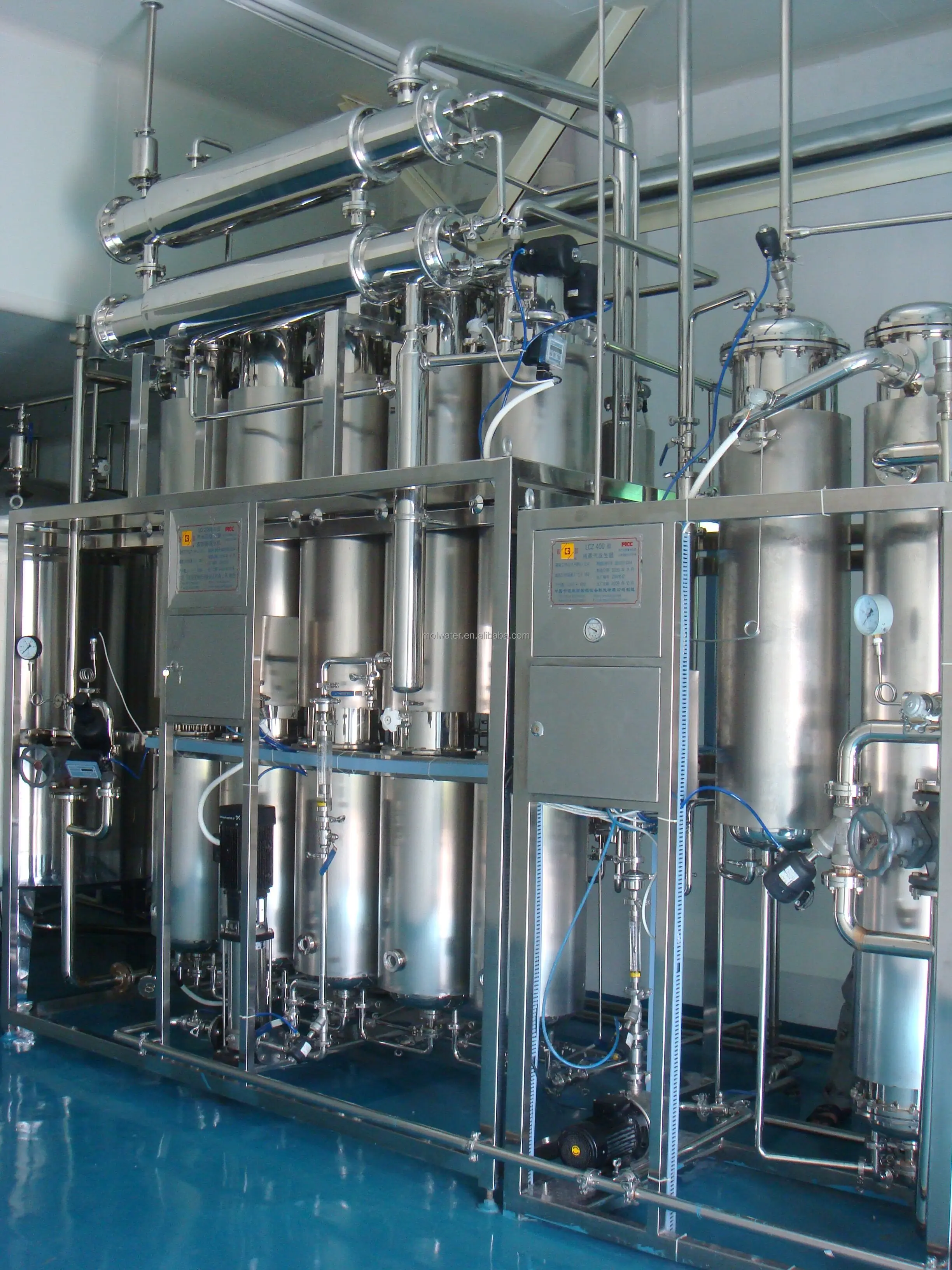 China Plant Purified Water /WFI  Generation/PSG With Distribution /Loop System