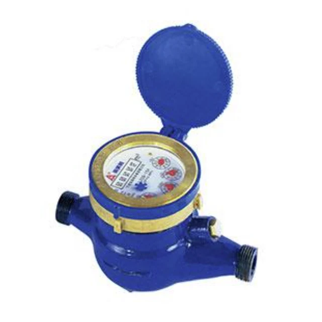 Низкая цена ISO 4064 класс B 15 мм Железный многоструйный сухой циферблат типа внутренний регулировочный прибор измеритель холодной воды