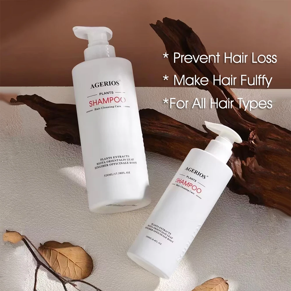 Agerios Hot-selling Hair Regrowth and Prevent Hair Loss Shampoo with Fast effect Stimulates Follicles