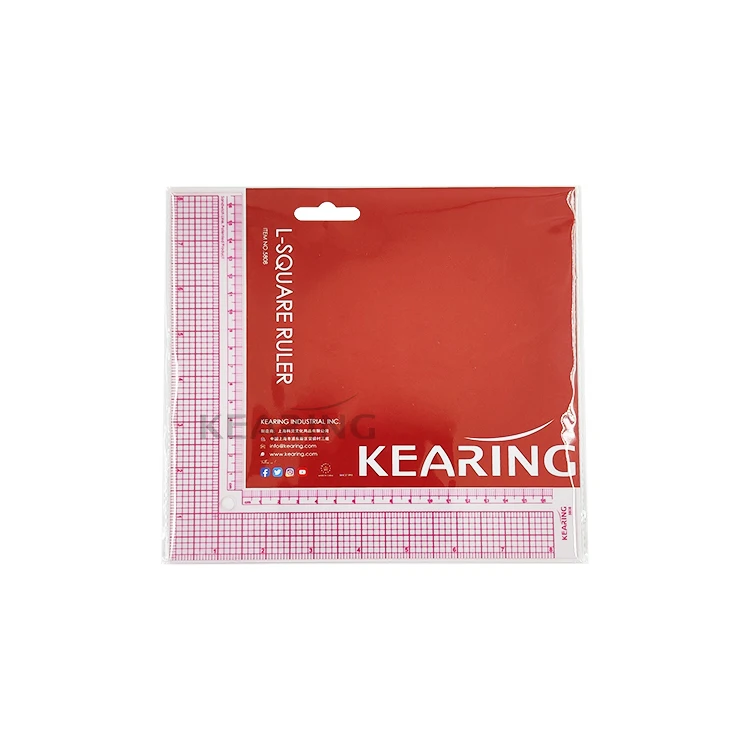 Kearing 8 inches & 16 centimeters tailor ruler is durable for long time using L shaped 5808