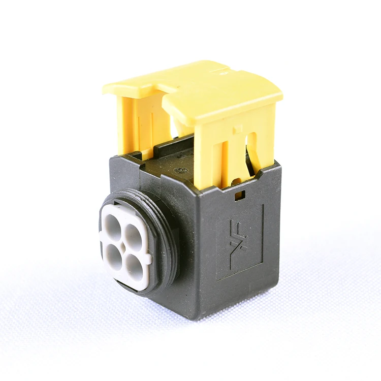 2-1418390-1 CODE B automotive wireharness  female 4 pin connector IP67