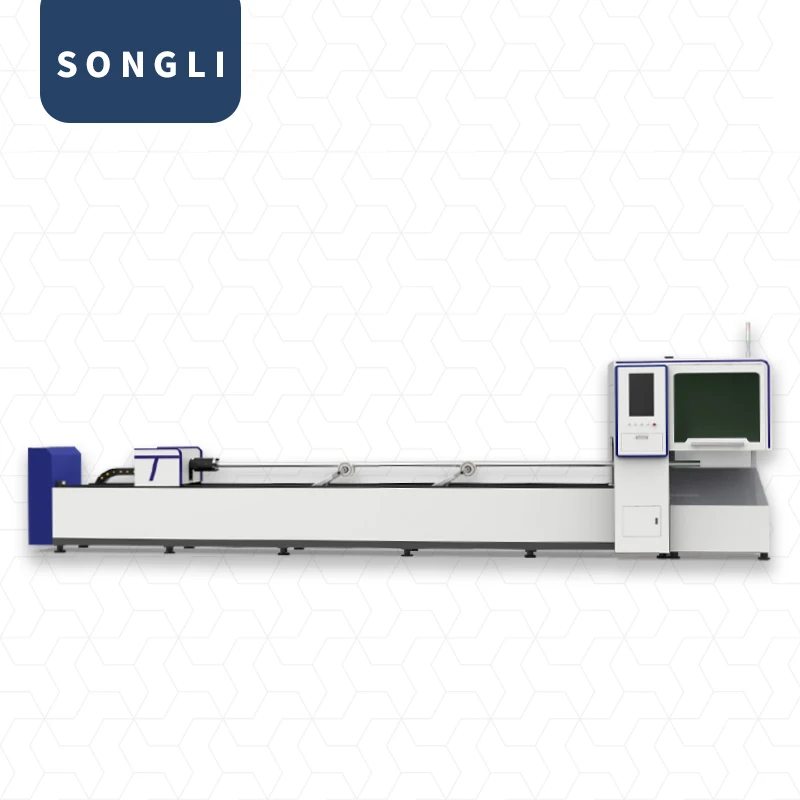 Songli Pipe Laser Cutting Machines diameter range 20mm-220mm laser cutter machine 1000W 1500W