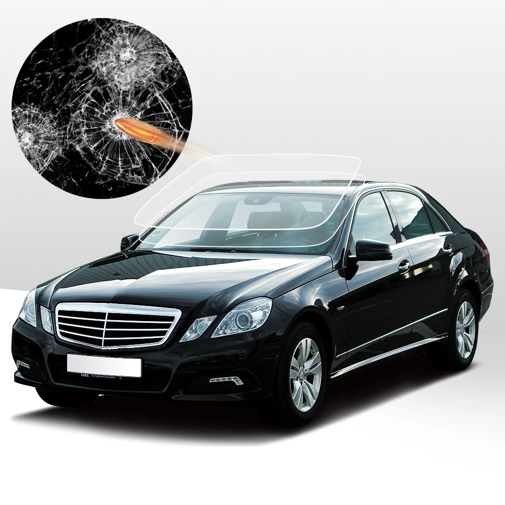 7Mil car Windshield film High Quality Safety security film clear transparent car windshield security window protection film