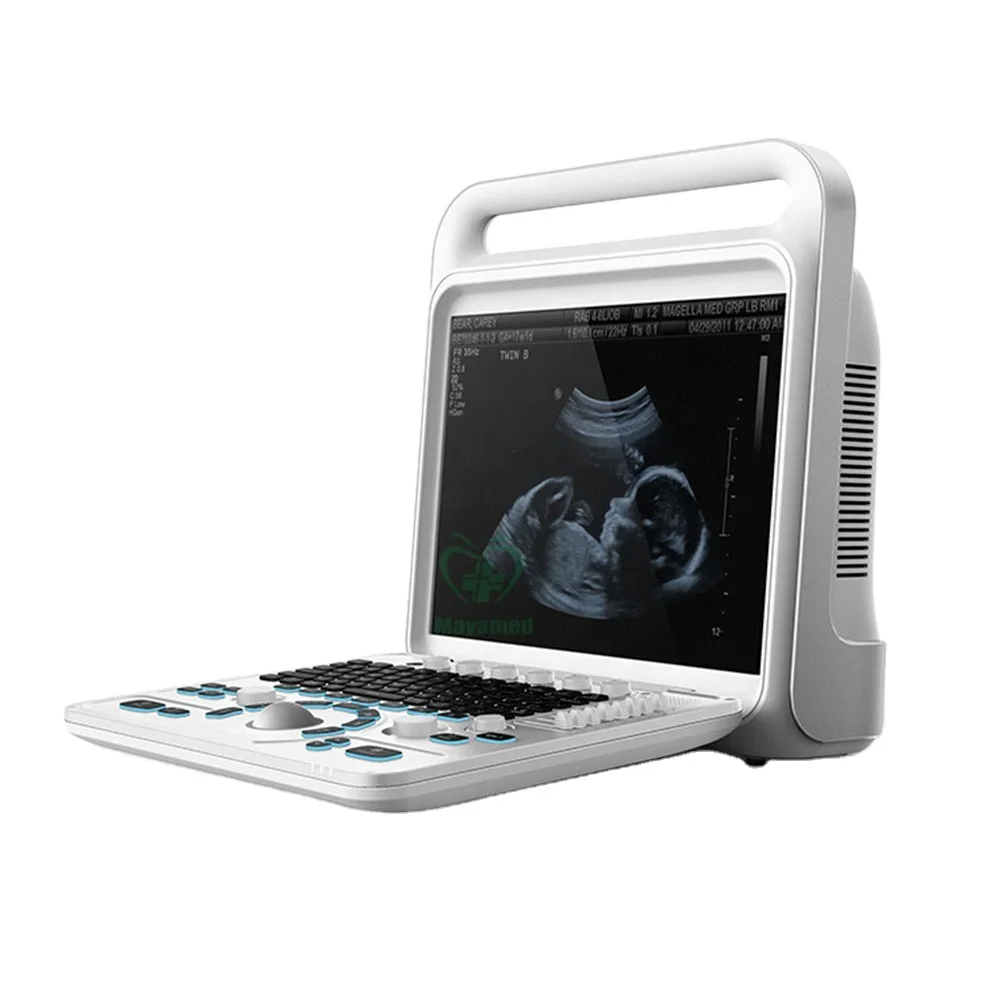 China Cheapest High Quality Pregnancy Portable Color Doppler Ultrasound Scanner, Medical 4D Portable Ultrasound Machine