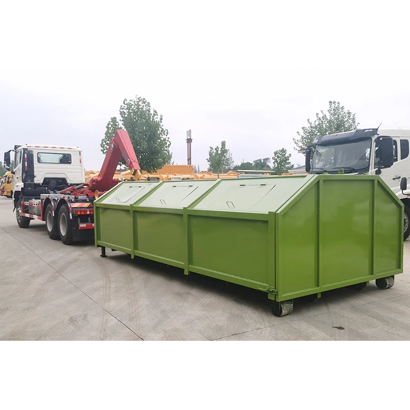 China garbage compactor truck body parts waste truck compressed howo Garbage Collector Truck
