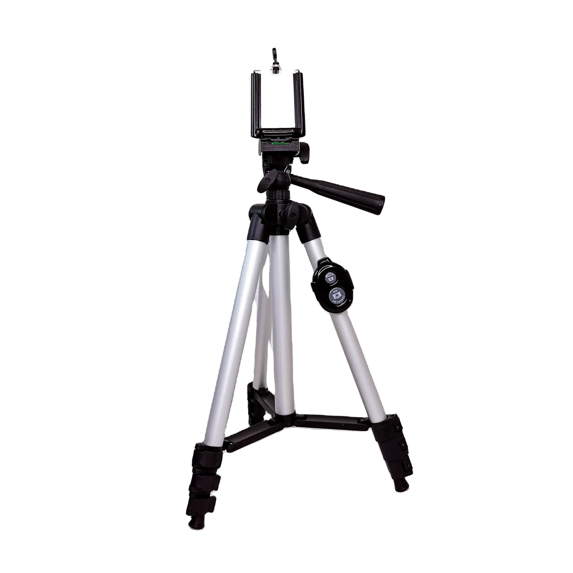 Factory  Price Aluminum Alloy lightweight Tripod  3388 with  remote control for Mobilephone iPhone