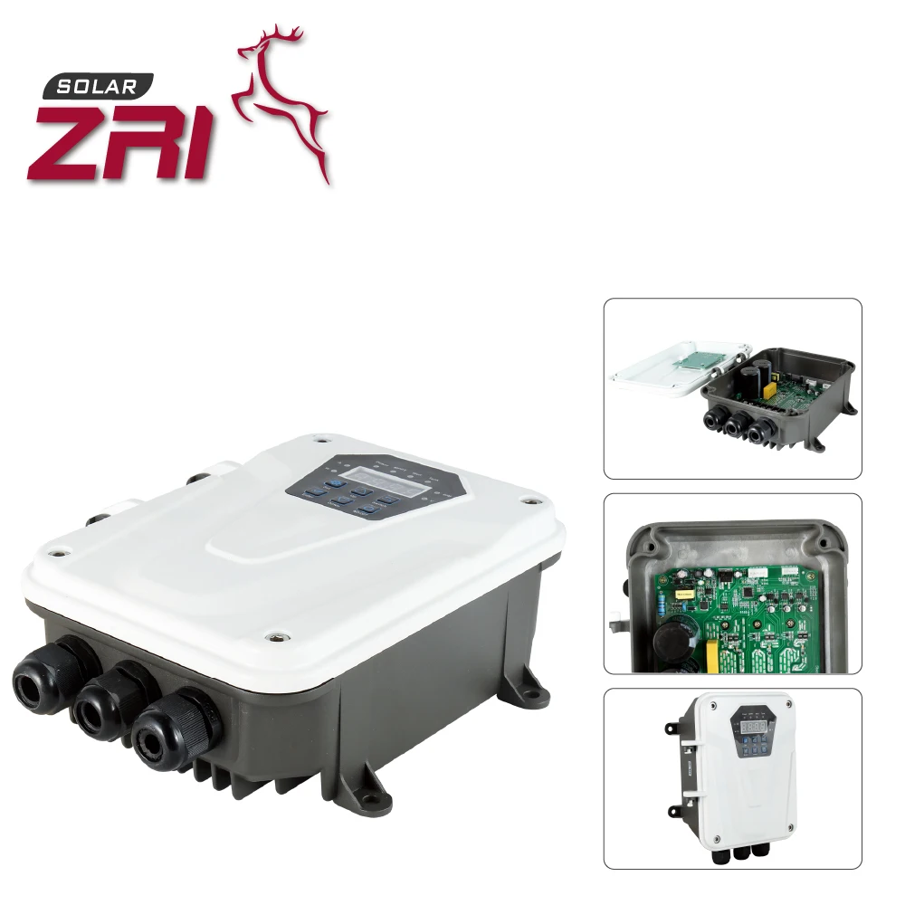 Zri 6 Inch Solar Pump China Manufacturer 304 Stainless Steel Impeller Submersible Solar Powered Irrigation System