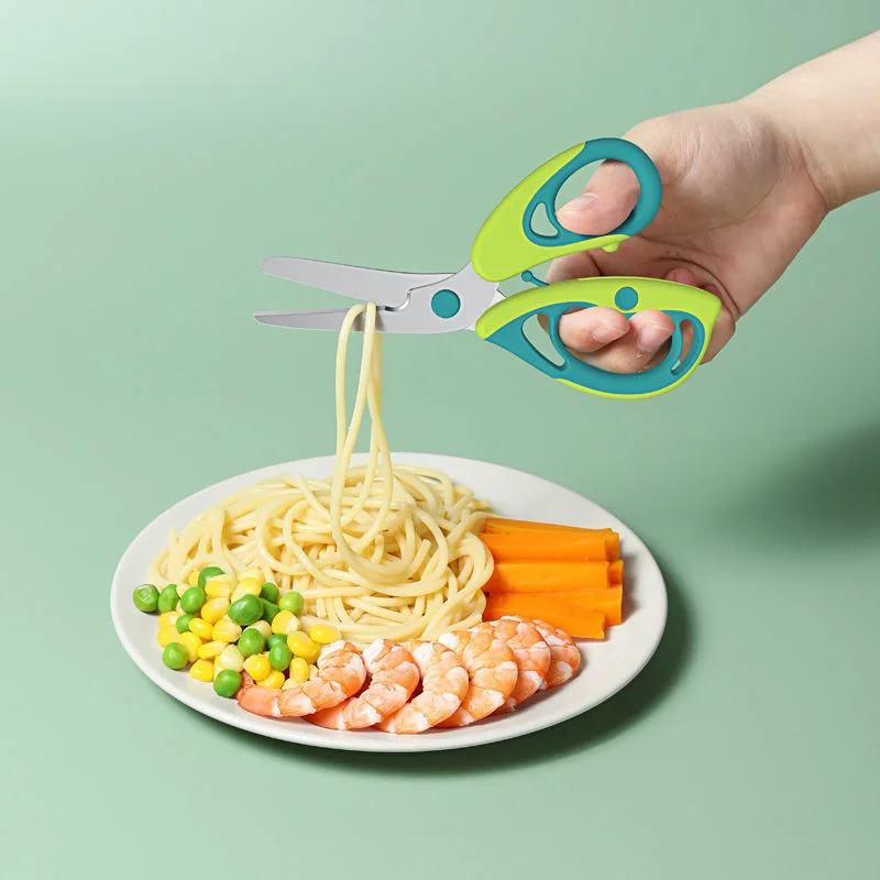 Stainless steelscissors for cutting meat and vegetables, food scissors children scissors