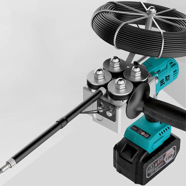 
fully automatic charging electrical wire threading machine 