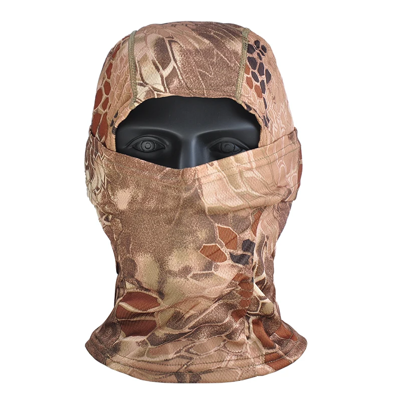 HAN WILD Thermal protection camouflage headdress headband game cycling sports comprehensive hood