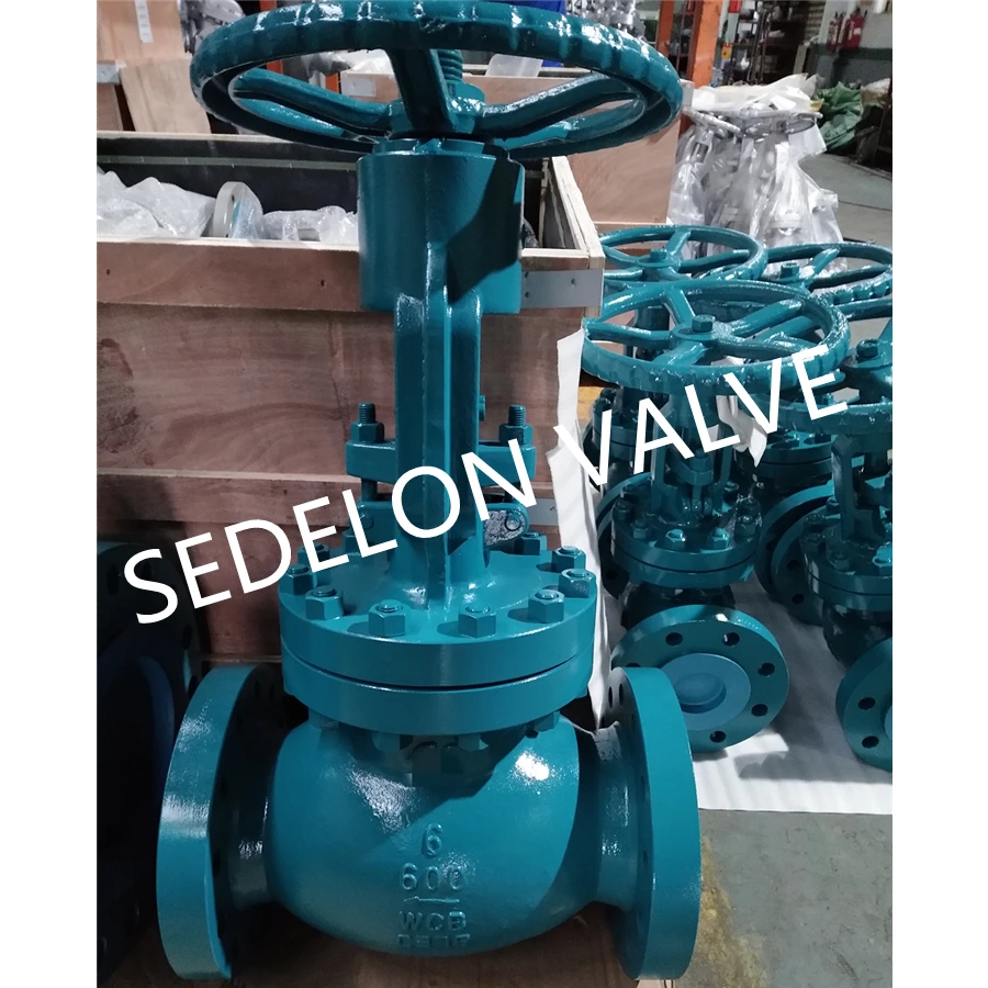 Stainless Steel Steam Globe Valve Flange WCB Globe Valve