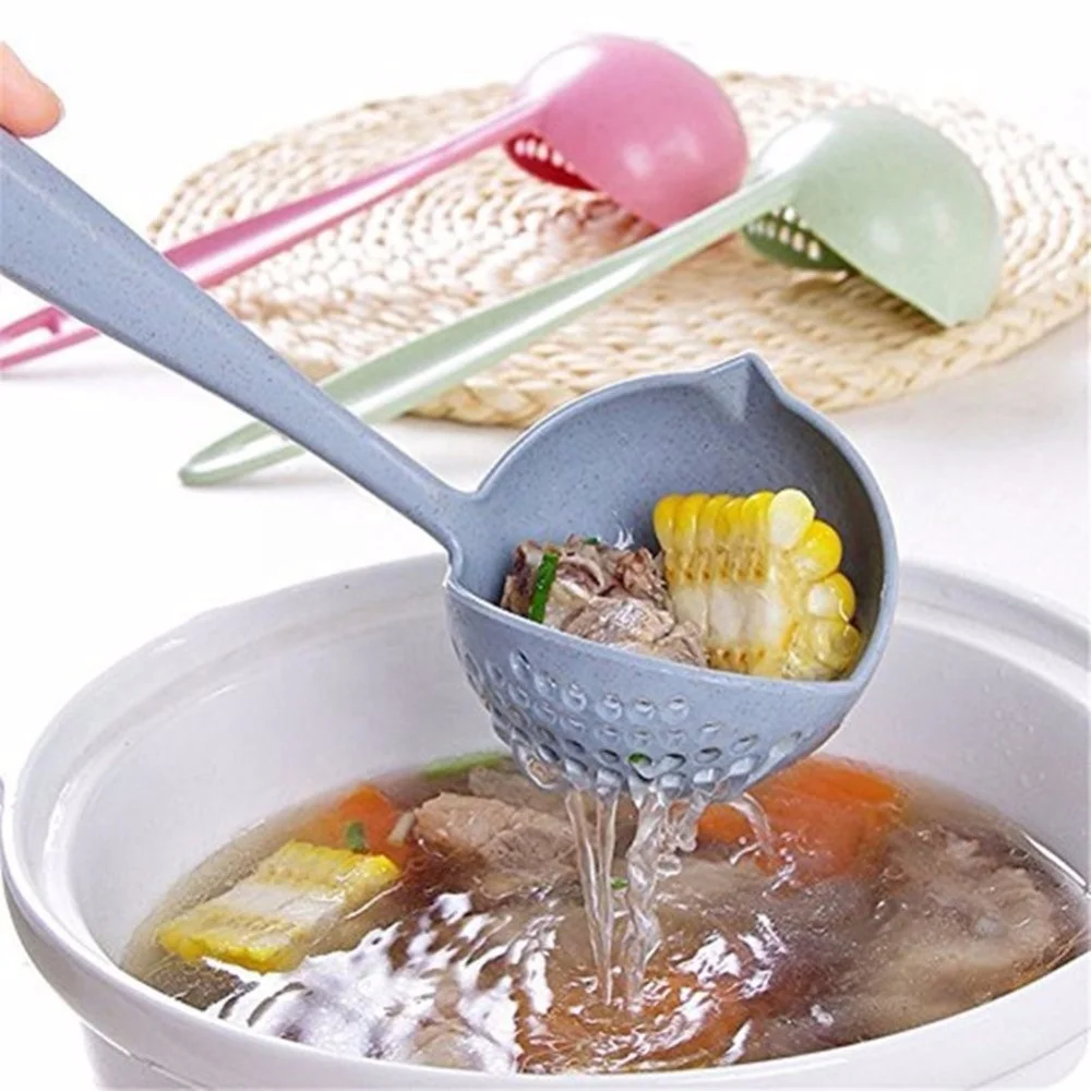 2 in 1 spoon with Filter Colander
