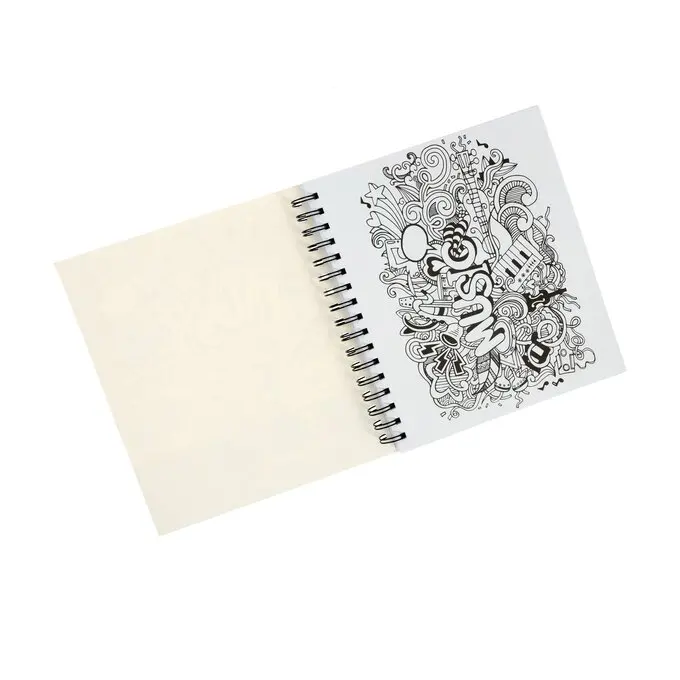 64-страничная Музыкальная книжка для раскраски с переработанной бумагой