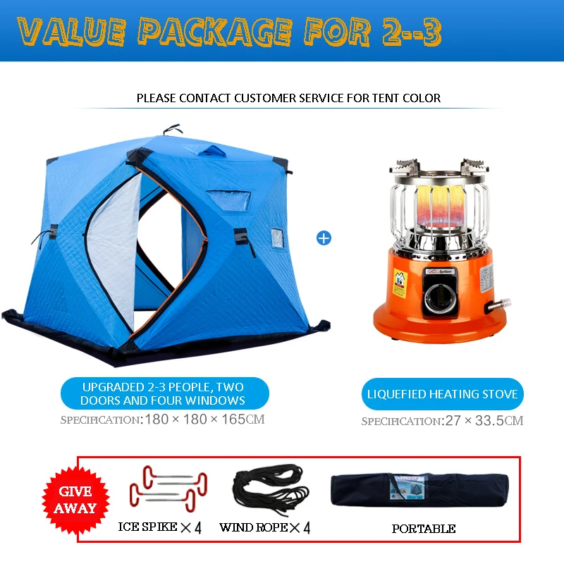 quadrangle canvas ice winter fishing tent