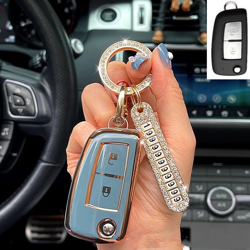 For Nissan Key Case Nissan Key Case KICKS SENTRA LIVINA TIIDA Key Ring Key Ring