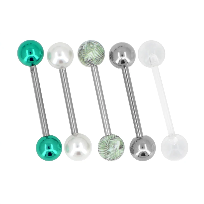 Good Quality Free Sample Piercing Box Flat Back Diamond Ring Cz Curved Barbell Eyebrow Snake Lock Clasp For Tongue Jewelry