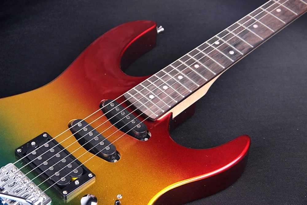 BX-ST-M2Rainbow  Customized Babson Electric Guitar Acoustic Hot Selling Wholesale Guitar For Sale