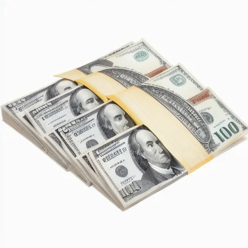 Банковские заметки на заказ с 100 долларом